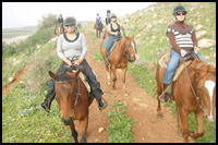 טיול רכיבת סוסים
